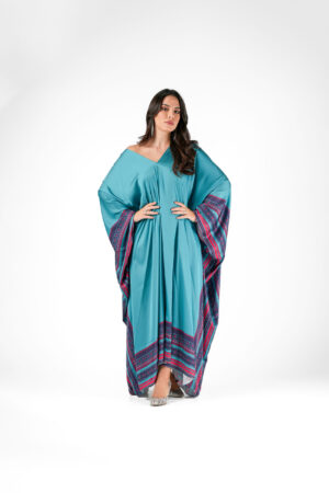 درس فري سايز - مع حزام يبرز الخصر