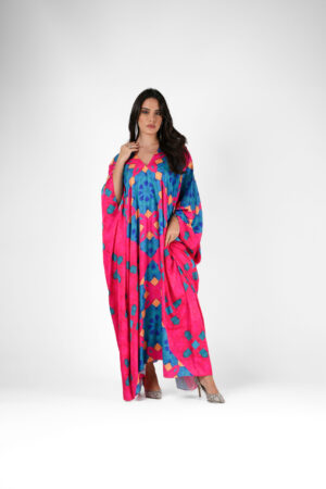 درس فري سايز - مع حزام يبرز الخصر